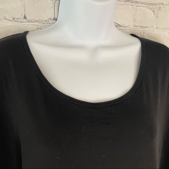 Old Navy Black T-Shirt Large - Picture 2 of 7